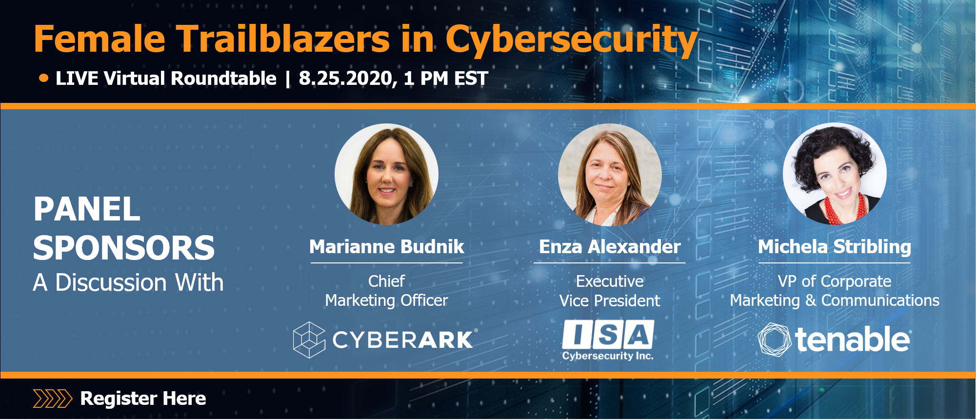 Female Trailblazers in Cybersecurity - Email Bottom Banner